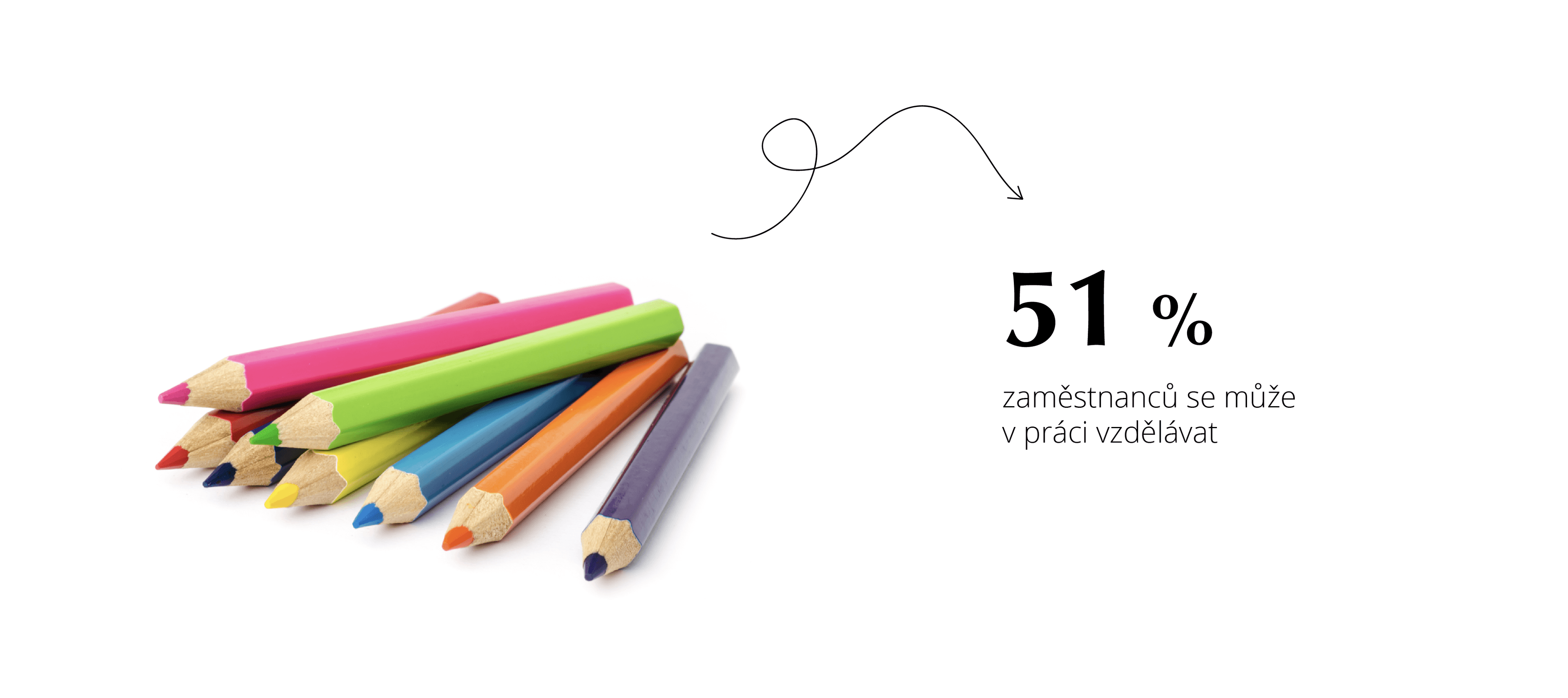 Přes 50 % zaměstnanců se v práci může vzdělávat