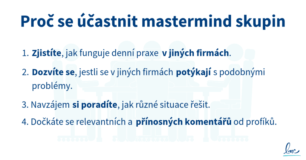 O mastermind skupinách